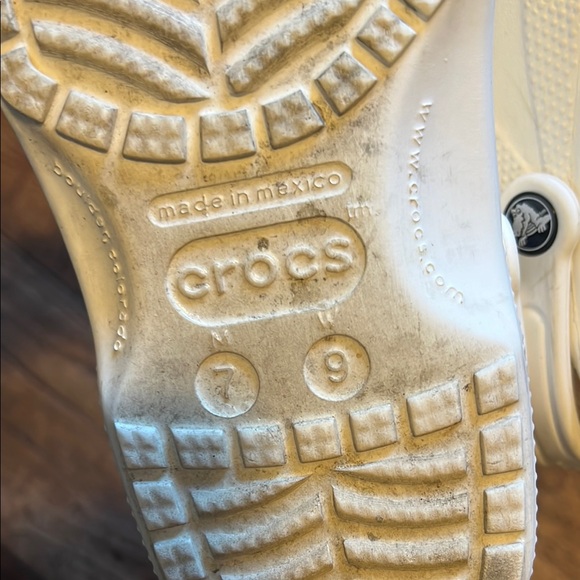 White Crocs - Picture 2 of 3